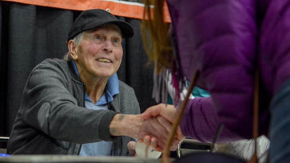 Our Dear Brooks Robinson, the best ambassador of Orioles baseball at Fan Fest 2019. Stay healthy and live long. We love you.
