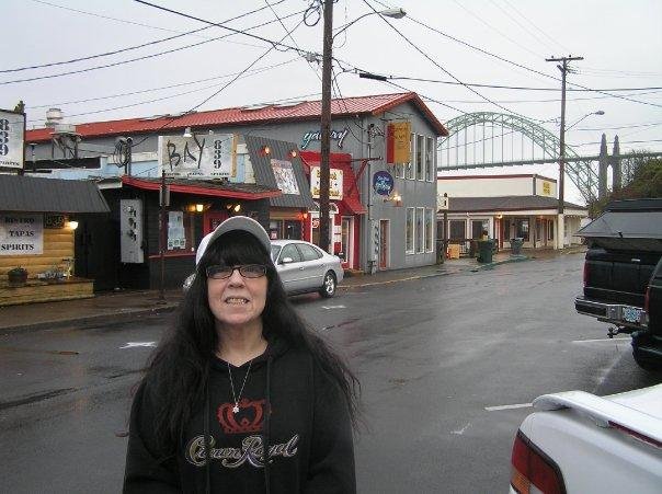 Mona in Newport, OR April 2009
