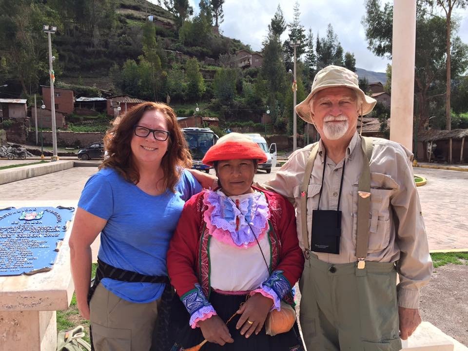 In Cusco, Peru getting ready to go to Machu Picchu with Merri Beth