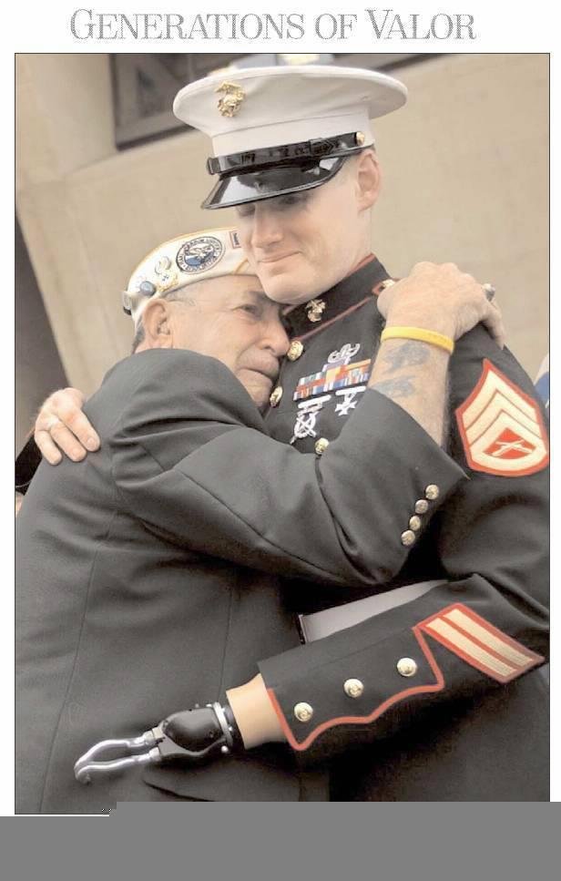 We truly take a lot for granted.
Forget the football 'heroes' and movie 'stars'. AND MICHAEL JACKSON!
Pass this on so that all may know the price of freedom.
Only two defining forces have ever offered to die for you,
Je