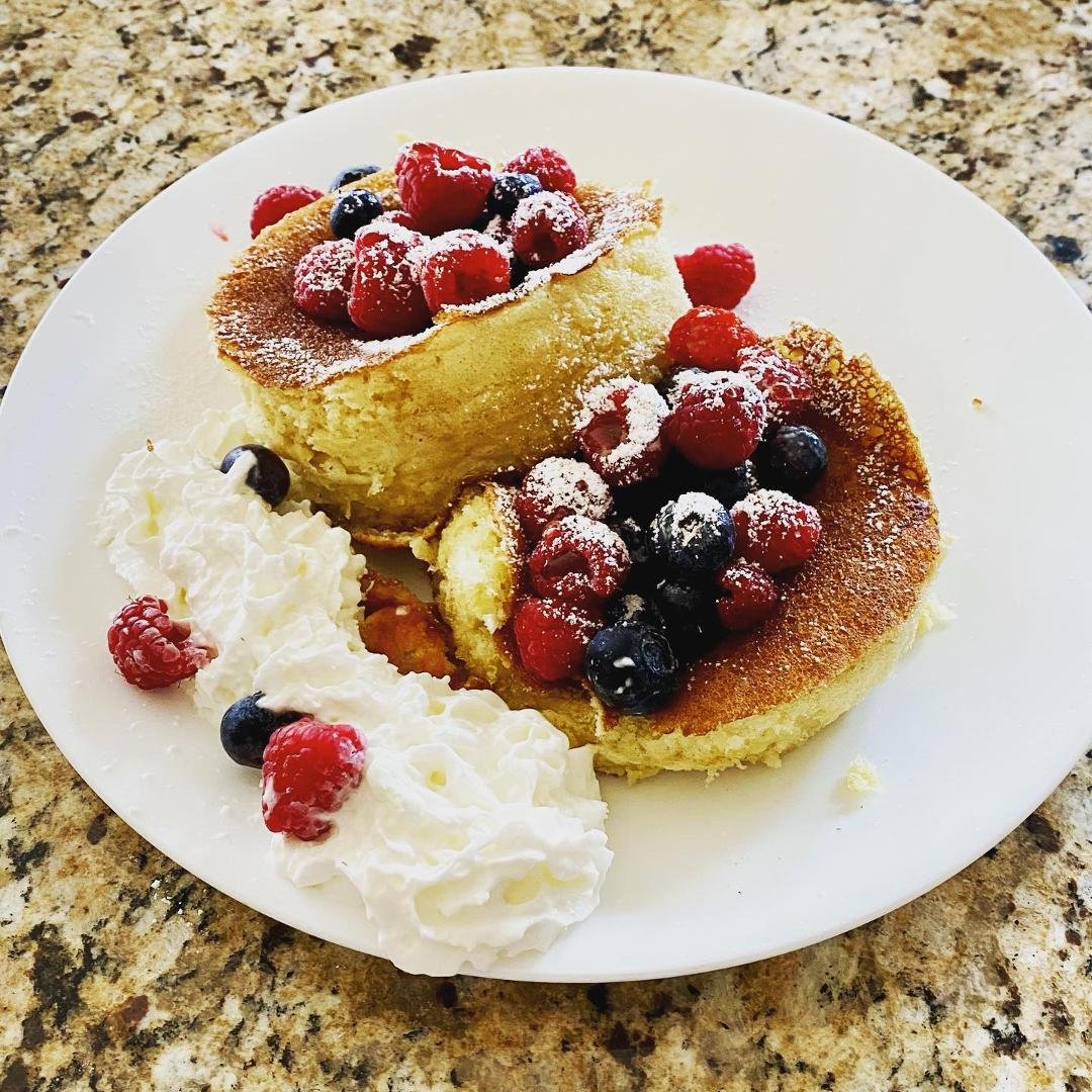 Homemade Japanese Soufflé Pancakes!