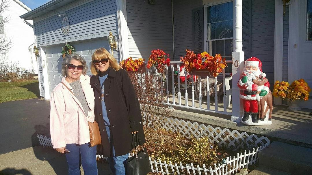 What a wonderful weekend visit with my childhood friend..it was so nice to be with each other..!!