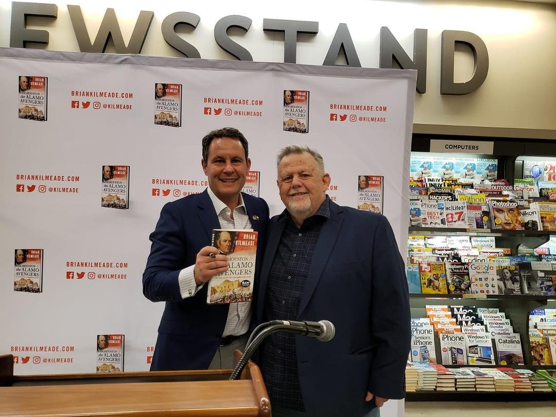 Met Brian Kilmeade 5 minutes ago....great guy!