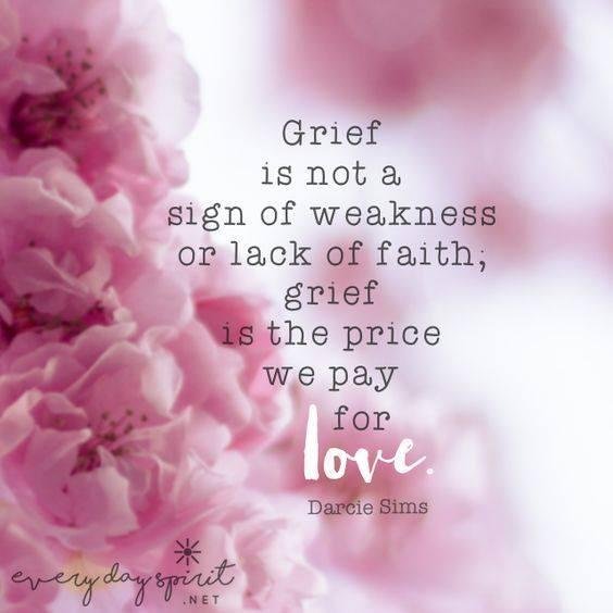 A thought and a prayer for my many friends who are grieving today..