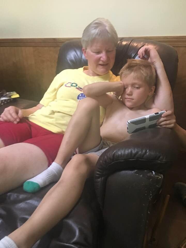 Grammies and. Grandsons