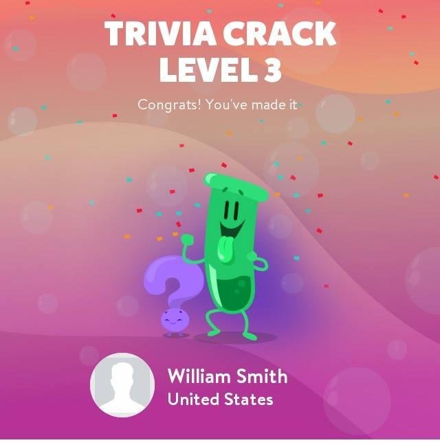 William Smith's album, Trivia Crack Photos