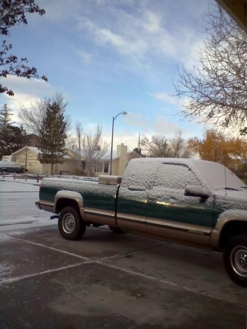 William Arthur Cook's album, Our First snow 11/21/2010 Not much More Later ?