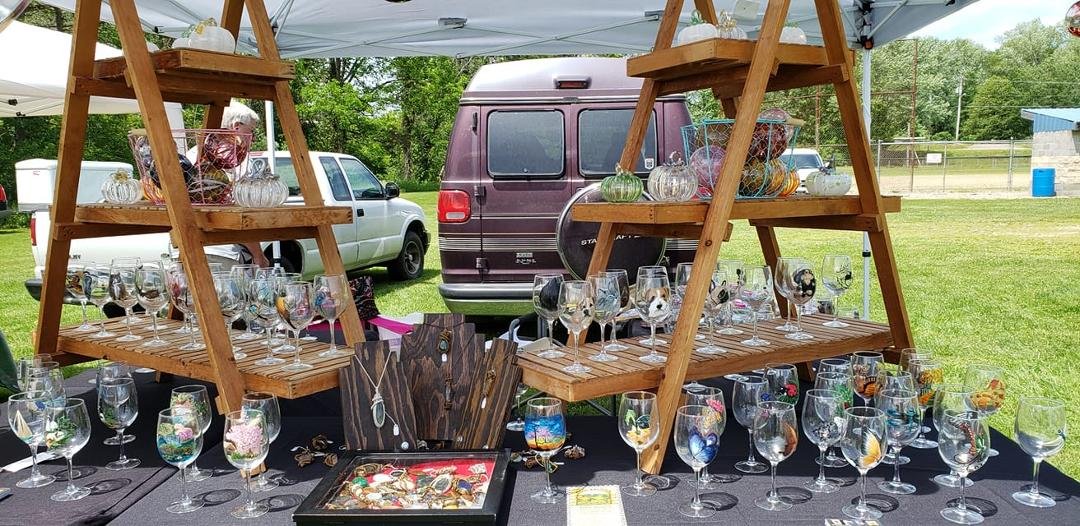 At the music festival in Cambridge Springs. PA. All day event. Come see us and enjoy great music.
