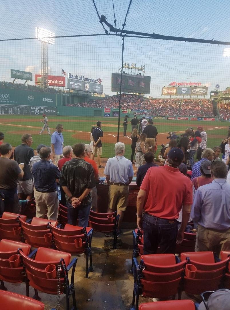 Perfect night at Fenway