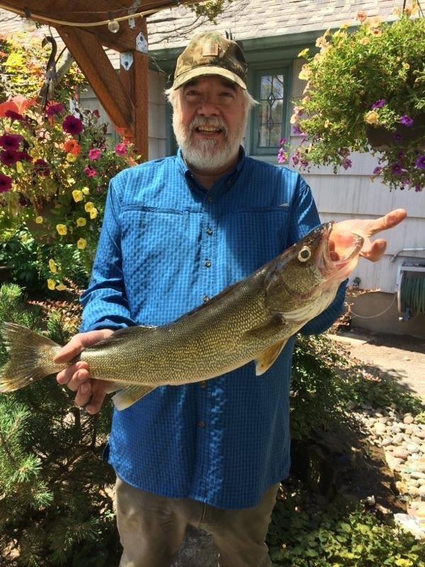 Nice day fishing yesterday.