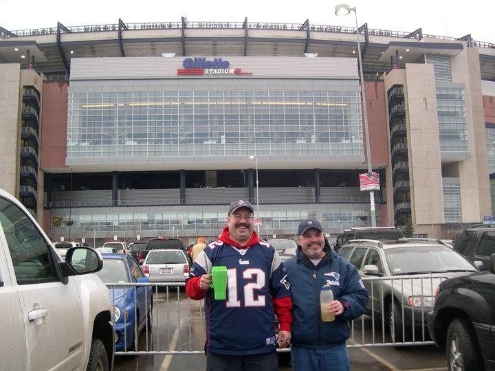 Bill & Dave at the Pats