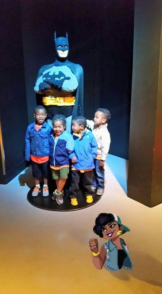 Bonding with the fellas. ....Legoland