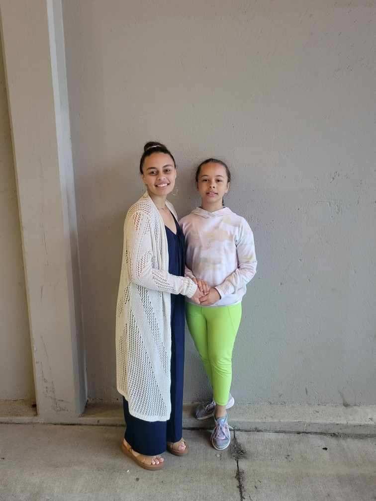I'm a proud gramma. My granddaughters Khalail and Brekynn. Khalail is on to high school next year. Where did the time go ?