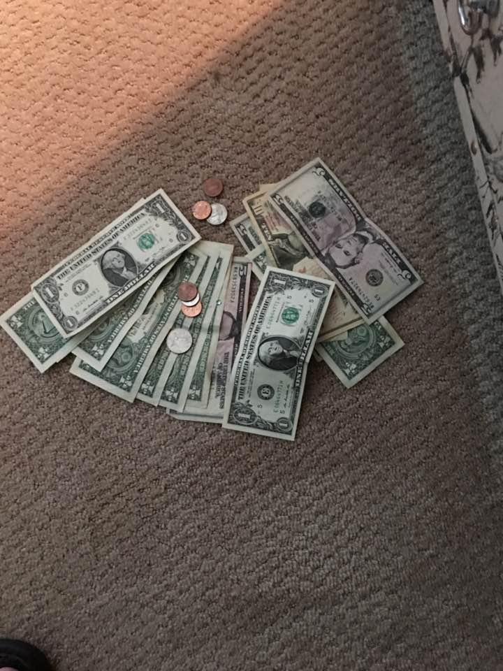 Going thru pocketbooks in closet, i feel like i hit lottery   Whoo hoo.