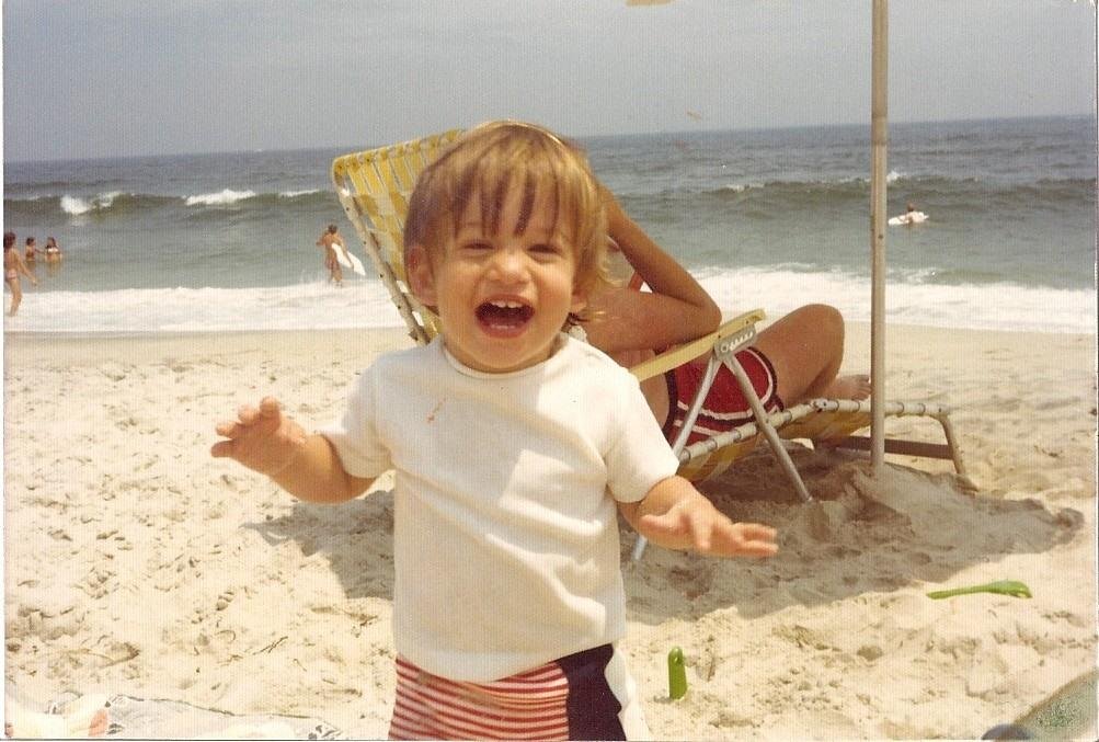 Hard to believe that 40 years ago today Barbara and I welcomed our son Matthew into the world. He has in turn become a great son and father. Here he is circa 1976 at Long Beach Island NJ: Happy birthday Matt, Love You.