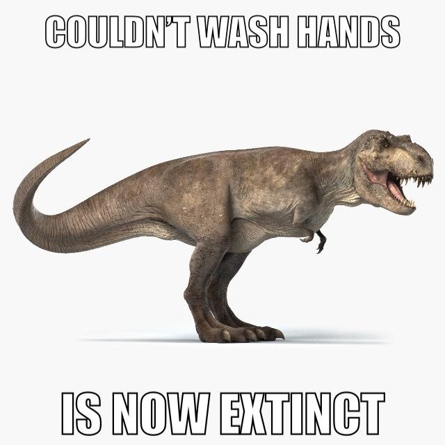 Note to self: Wash hands. Wash Hands. Wash hands