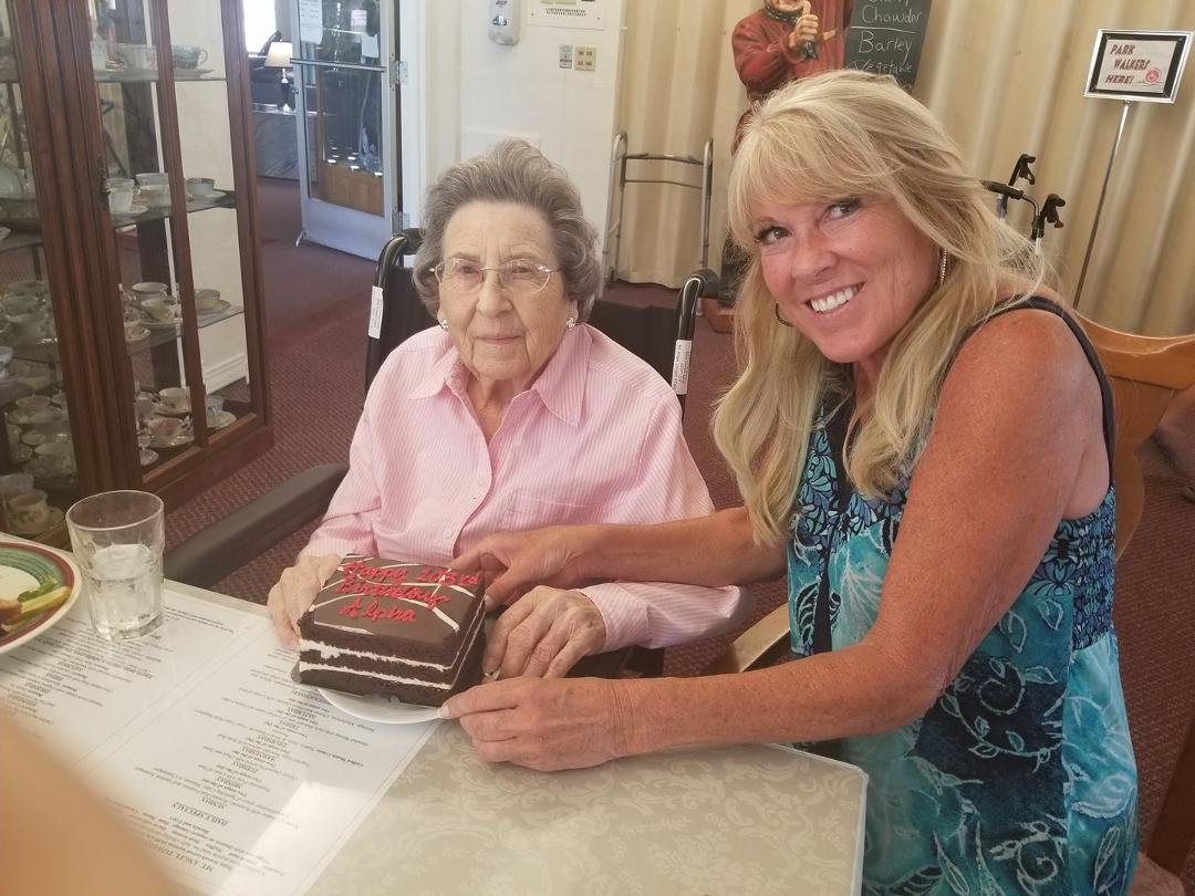 Happy 103 to mom!