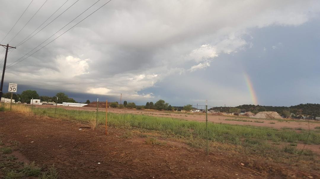 Finally a piece of a rainbow.yeah