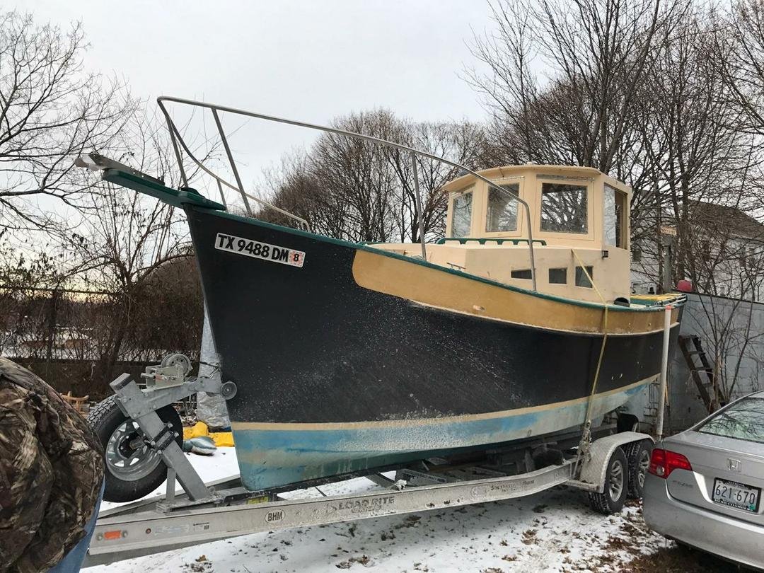 She made it to Rhode Island safe and sound. Brrrrrrr!