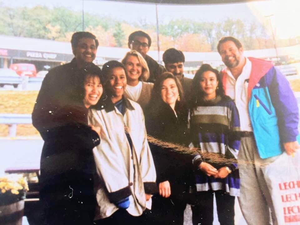 A favorite group of my international grad students about 27 years ago