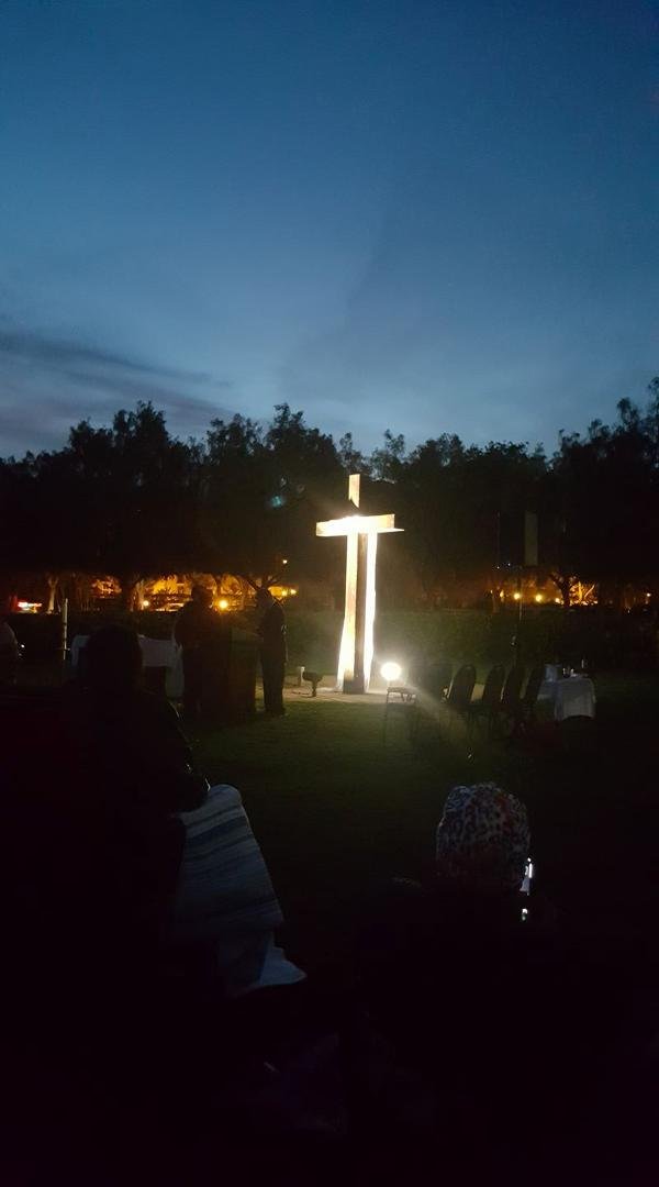 Easter sunrise service. Always a blessing to be here.