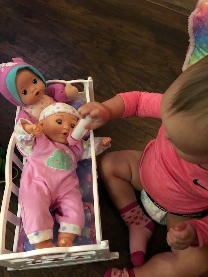 She loves her babies... ❤️