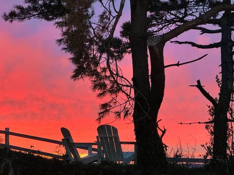 Beautiful sky this morning ❤️🩷🧡💜