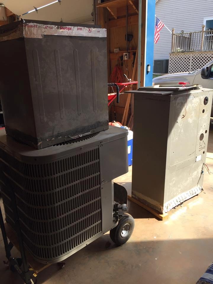 Anyone interested in a gas furnace and AC unit. IM me if you are.