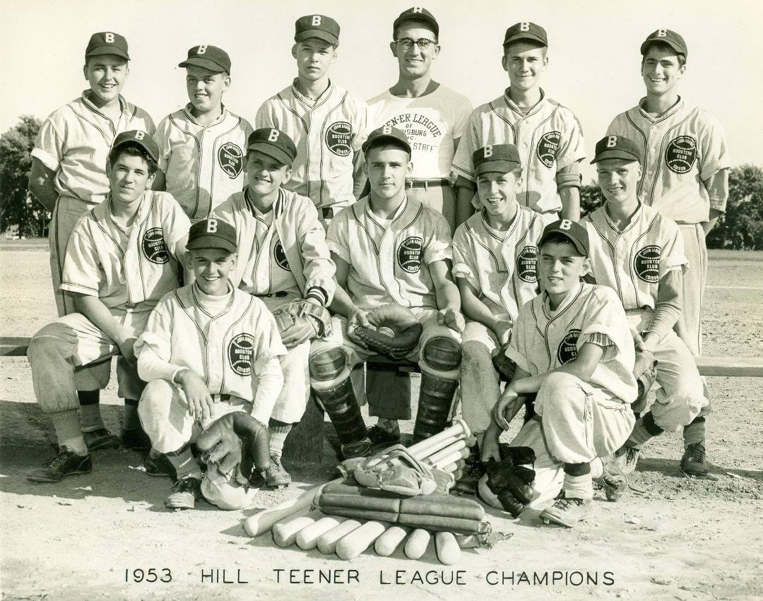 Here is the 1953 Hill Teener League Champions