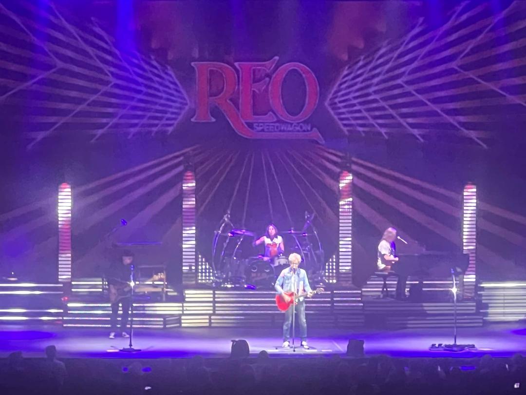 At REO Spoedwagon and Cheap Trick with Jim, HEIKO, Heather, and the High Sheriff Carmine Marceno. Frank Galeana was. Spotted as well. The Sheriff especially liked Chesp Tricks “Dream Police.