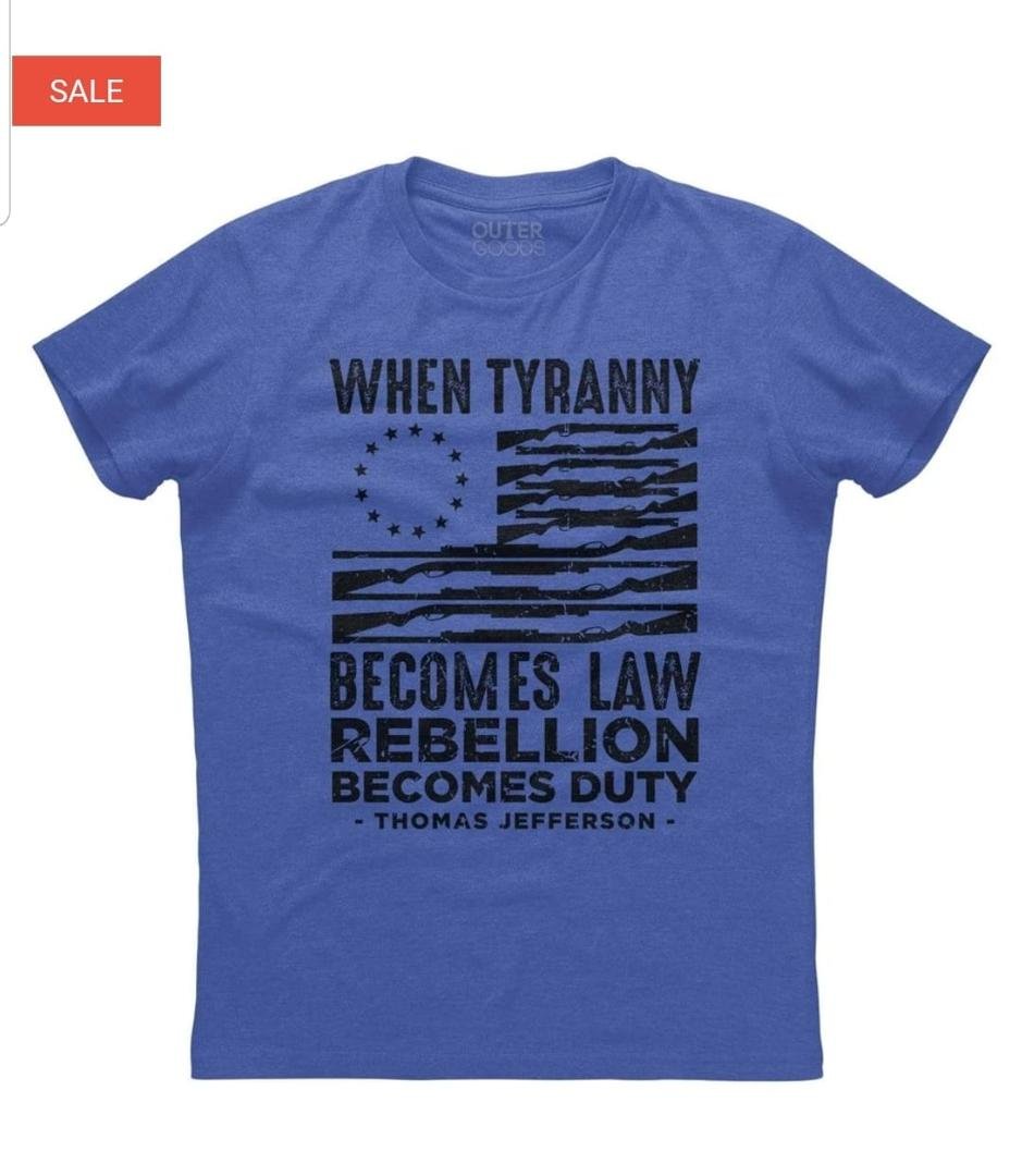 I ordered Rob this shirt.