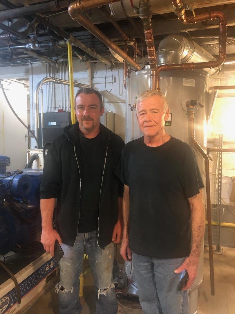 May 17, 2019 Me and my Son Garrett Goris at Care One The Cupola.