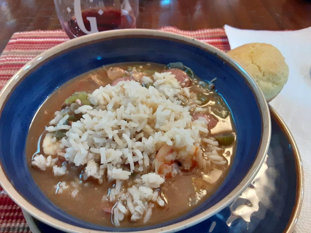 Dinner is served. Thank you Sharon. 😋