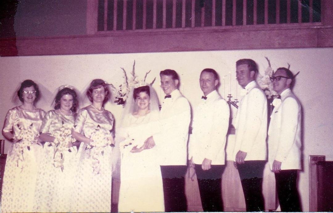 Happy wedding anniversary to my sister Judie( Judith Piercy) and her husband, Pete!