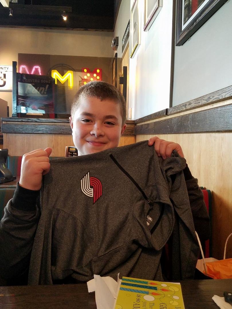 Happy Birthday to grandson, Jeremiah, who turns 14 today!🎂