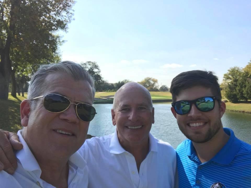 Thanks to Greg Brooks for bringing a couple of first timers to Colonial! What a course!