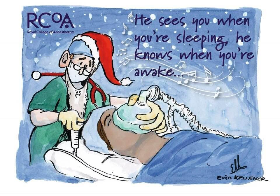 Anesthesia folks.