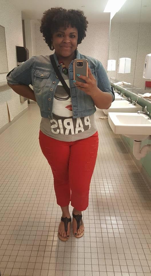 My beautiful baby, yeah that's what I said. She'll always.be MY BABY!😃