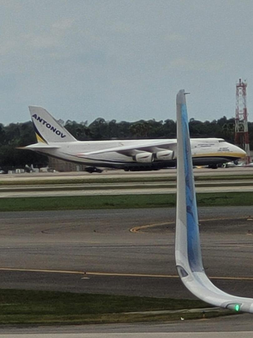 Got lucky today and saw the AN-124