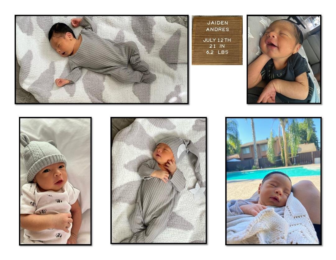 MY NEW GREAT GRANDSON