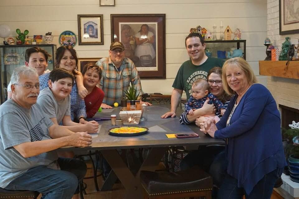 Sunday fun day with Charity,James and 4 of my 5 grandchildren. Happy belated birthday Owen. And Janey,Amanda ,Jacob. #5 Andrew wish you were here too.Love you all ❤️