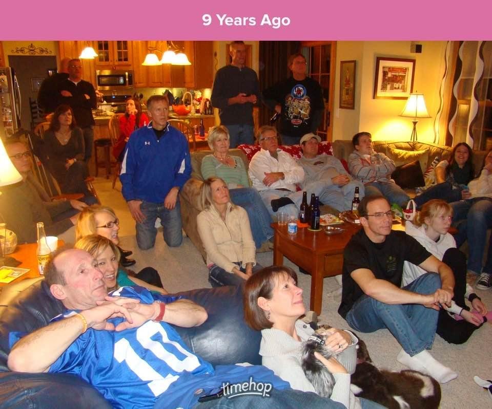 Super Bowl 9 years ago. Will be a little bit different this year