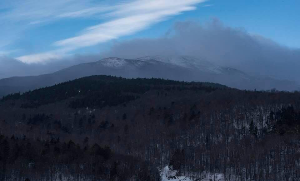 So where in the haze is Mt Washington.