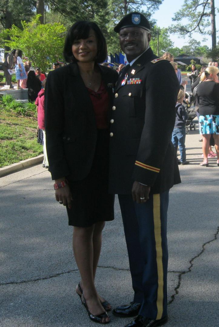 Monthly Retirement Ceremony taken March 27 at Fort Jackson, SC