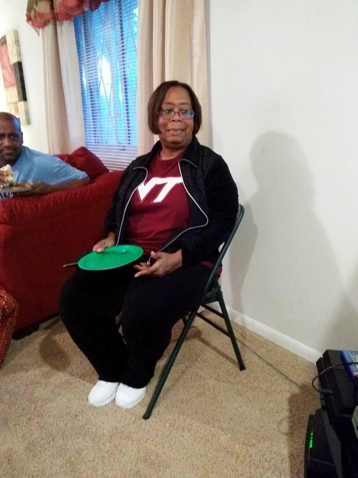 When you are looking at the football game and hope Virginia tech has the ball lol!!!!