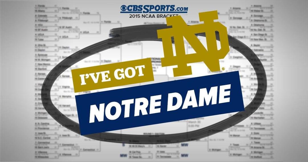 Go Irish! Do it for Coach Brey's Mom who passed away yesterday