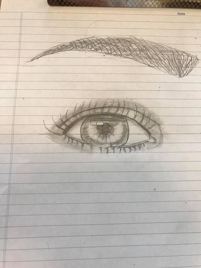 Another very artistic granddaughter!! ♥️♥️