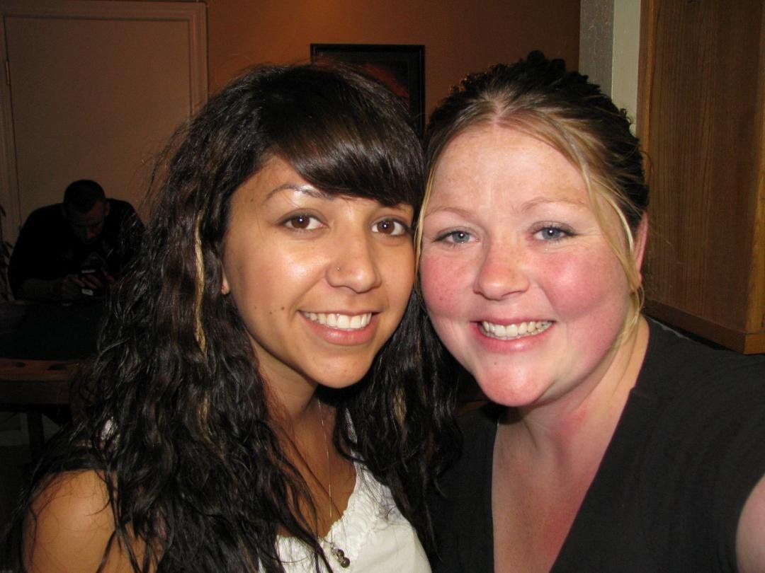 Alejandra and Amanda