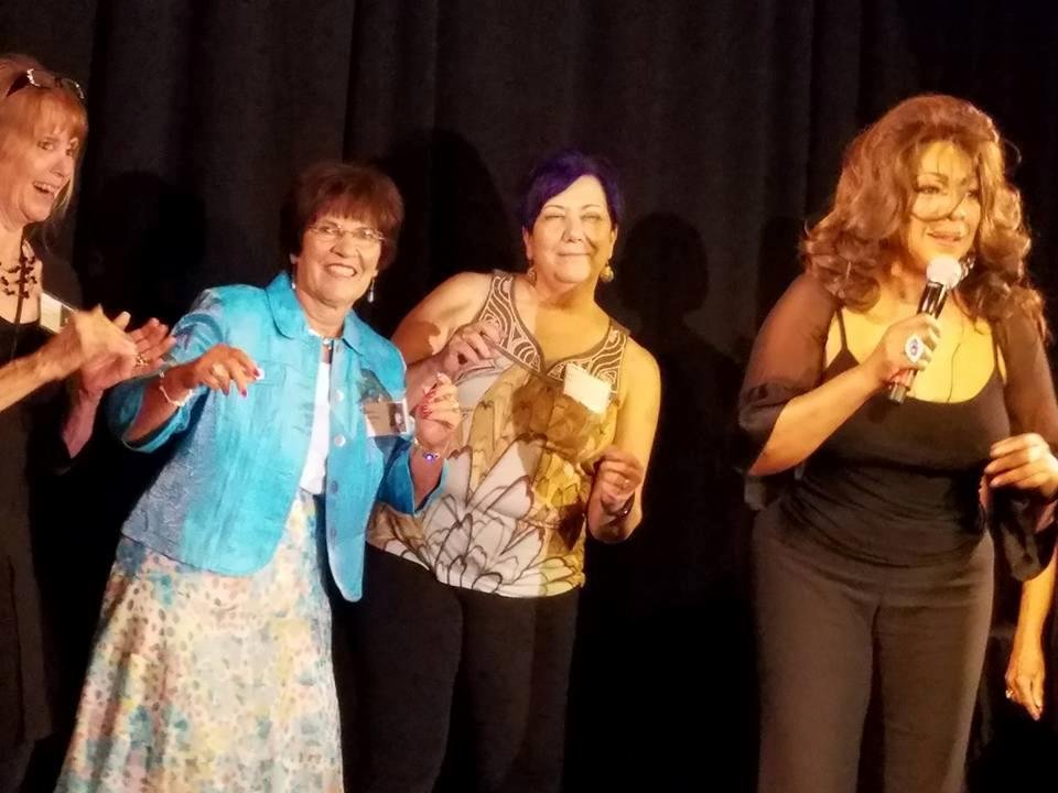 Marie performing "Stop in the Name of Love" Mary Wilson. I have a video, too.