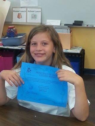 My Lil Jr.High Girl!! YAY!! I'm very proud of her!! U go baby!! I <3 U!! Grandma Pam xo <3